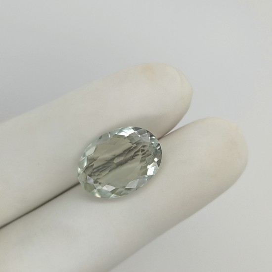 Green Amethyst  7.66 Ct Certified